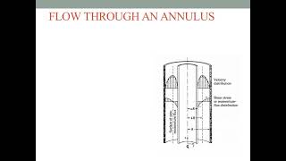 FLOW THROUGH AN ANNULUS  Full Derivation  Shell momentum balance  LikeShareSubscribe [upl. by Dodge]