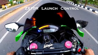 Kawasaki ZX10R Launch Control 0240kmph [upl. by Adnawed]