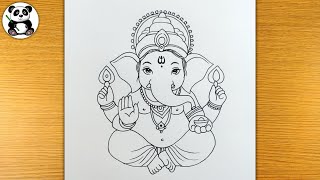 Mandap cute ganesha drawing  ganesh Chaturthi​⁠TaposhiartsAcademy [upl. by Aubine]