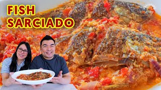 Fish Sarciado  Tilapia Recipe  Panlasang Pinoy [upl. by Airda263]