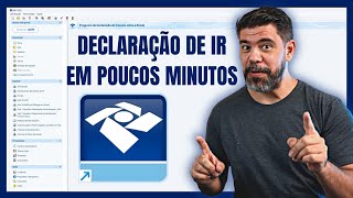 IRPF 2023 DECLARAÇÃO EM MENOS DE 10 MINUTOS [upl. by Nrehtak]