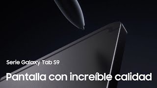 Samsung  Descubre la increíble pantalla de Galaxy Tab S9 ​ [upl. by Hereld]