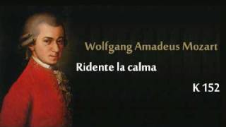 Mozart K152 Ridente la calmawmv [upl. by Ursas]