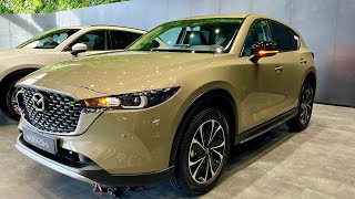 ALL NEW 2024 Mazda CX5  Zircon Sand Color Interior amp Exterior Details [upl. by Nnair]