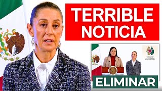 💥TERRIBLE NOTICIA DESTAPA LA PRESIDENTA💥PARA ADULTOS MAYORES quotPENSION EN PELIGROquotDEFIENDE TU PAGO💥 [upl. by Ecnerwal]