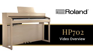 2024  The HP702 Roland Digital Piano  What You Need to Know [upl. by Anelra60]