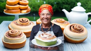 GRANDMAS JAMAICAN 🇯🇲 CINNAMON ROLL RECIPE [upl. by Ybba922]