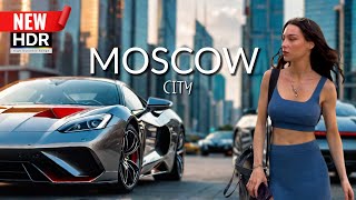 🔥 MOSCOW CITY 2024 Real Russia TODAY 🇷🇺 Walking City Tour  4K HDR [upl. by Kinimod]