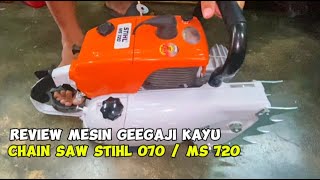 Ketangguhan dan Kekuatan Stihl MS 720  Review Lengkap ⁉️ [upl. by Dolorita]