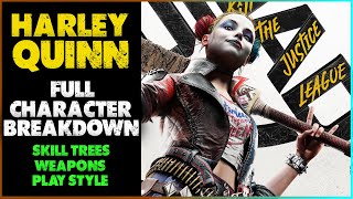 Suicide Squad  Kill The Justice League  Harley Quinn Character Breakdown Skill Trees amp Playstyle [upl. by Dahl486]