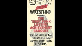 Terry Funk Lifetime Achievement Banquet  April 12 1997 [upl. by Judas696]