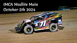 IMCA Modlite Main Event At Central Arizona Raceway 10524 [upl. by Amarette935]