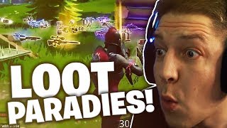 Das Loot Paradies in Fortnite 😎  SpontanaBlack [upl. by Yaffit]