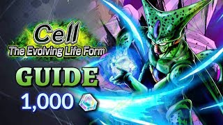 Cell The Evolving Life Form Guide  Dragon Ball Legends [upl. by Anawd194]