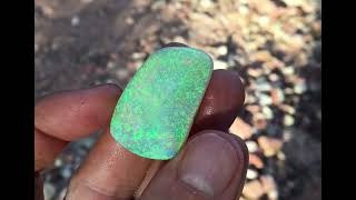 Koroit crystal  semicrystal opal from The Comet [upl. by Ynamreg567]