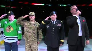 Awesome National Anthem at United Center 61513 [upl. by Hansiain]