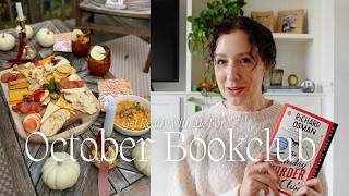 october bookclub grwm  the thursday murder club review spoilerfree [upl. by Aneehc]