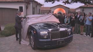 Bespoke Phantom Drophead Coupé at the Concours DElegance 60th Anniversary [upl. by Aehtrod]