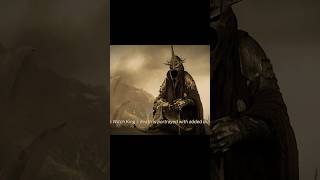 Witch King‘s Death book vs film lordoftherings fantasy [upl. by Miharba]