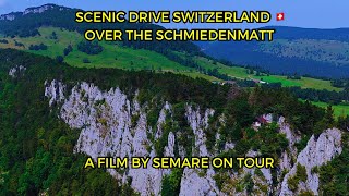 Scenic Drive Switzerland🇨🇭 Wolfisberg Rumisberg Farnern Schmidematt Balsthal 4K [upl. by Erbma]