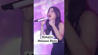 Mahalini  Melawan Restu mahaliniraharja mahalini artist shorts [upl. by Sualkcin]