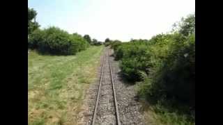 cab ride railcar Pithiviers Bellebat 14 07 2013 [upl. by Nodnahs981]