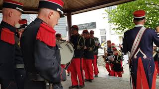 Marche Sainte Rolende 2019 Mardi de Pentecôte Gerpinnes centre 71 tour village compagnie du centre [upl. by Herbst]