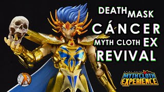 Review  Máscara de Muerte de Cáncer  Myth Cloth EX  REVIVAL animesaintseiya mythcloth [upl. by Davilman]