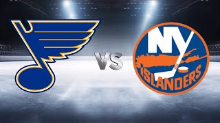 St Louis Blues 451 vs New York Islanders 8101 [upl. by Ahseenat]