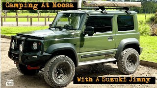 Suzuki JIMNY  Camping at Habitat Noosa Queensland Australia [upl. by Shaper]