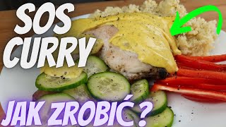 👉Sos CURRY do KURCZAKA🍗Szybki prosty i aromatyczny  Nutka Smaku [upl. by Animlehliw]