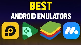 4 Best Android Emulators for PC 2024 [upl. by Pasol]