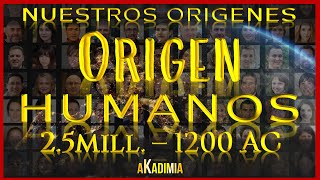 HUMANOS 💥NUESTRA EVOLUCION【25mills1200 AC】EDAD de PIEDRA  BRONCE💥🛑DOCUMENTAL Akadimia [upl. by Slayton]