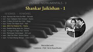 Vintage Instrumentals  3 Shankar Jaikishan 1 [upl. by Akitahs421]