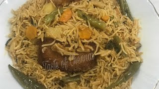 Vegetable Biryani Muslim Style In Tamil  Vegetable Biryani In Tamil  Delicious Veg Biryani Recipe [upl. by Aitnas]