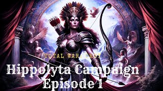 New Beginnings  Total War Troy Hippolyta Campaign Episode 1 [upl. by Abey]