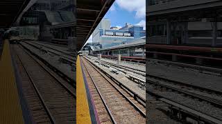 Hempstead Bound M7 LIRR train leaving Jamaica [upl. by Aniroc483]