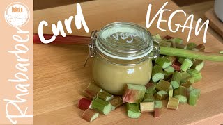 RhabarberCurd gibt es VEGAN 😍 [upl. by Ojeitak501]