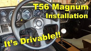 1971 Chevelle SS  T56 Magnum Install  Part 9 [upl. by Agan]