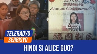 Alice Guo denies first Chinese mayor of Bamban newspaper ad  19 September 2024 [upl. by Essa]