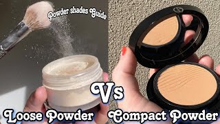 Epi 5 Back To Basics  Loose Powder Vs Compact Powder How To Select Powder Shade beautyhacks [upl. by Niarb]