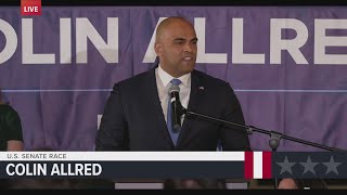 Colin Allred wins Texas on Super Tuesday ABC News reports [upl. by Euqnomod]