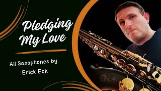 Pledging My Love  Erick Eck  Tenor Saxophone  Saxophone MultiLayering [upl. by Einaoj156]