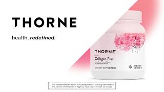 Collagen Plus Supplement  Thorne [upl. by Nasya]