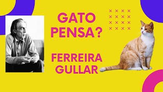 Gato pensa É uma descontraída poesia de Ferreira Gullar [upl. by Adlesirk46]