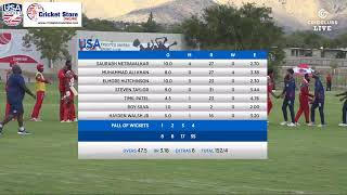 LIVE CRICKET  USA v Oman ICC World Cricket League Division 2 [upl. by Ssidnak306]