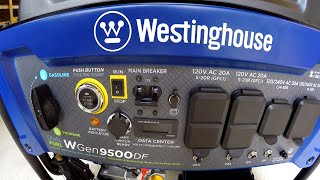 Westinghouse WGen9500DF Dual Fuel Generator [upl. by Laleb]