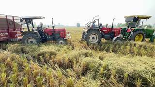 Swaraj tractor 855 and johne dear video tochan wale full hd video ni video [upl. by Bensky]