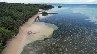 Drone Aerial video of the beautiful main island landscape of the State of Yap FSM [upl. by Kisung]