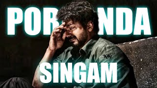 PORKANDA SINGAM  Thalapathy Vijay Version vikram vikramtrailer porkandasingam vikramsong [upl. by Nirda357]